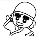 夜の無料配布のお知らせとお絵かき